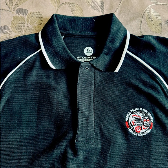 2009 World Police & Fire Games - Commemorative Stormtech Men’s M Polo NWT - Picture 3 of 13